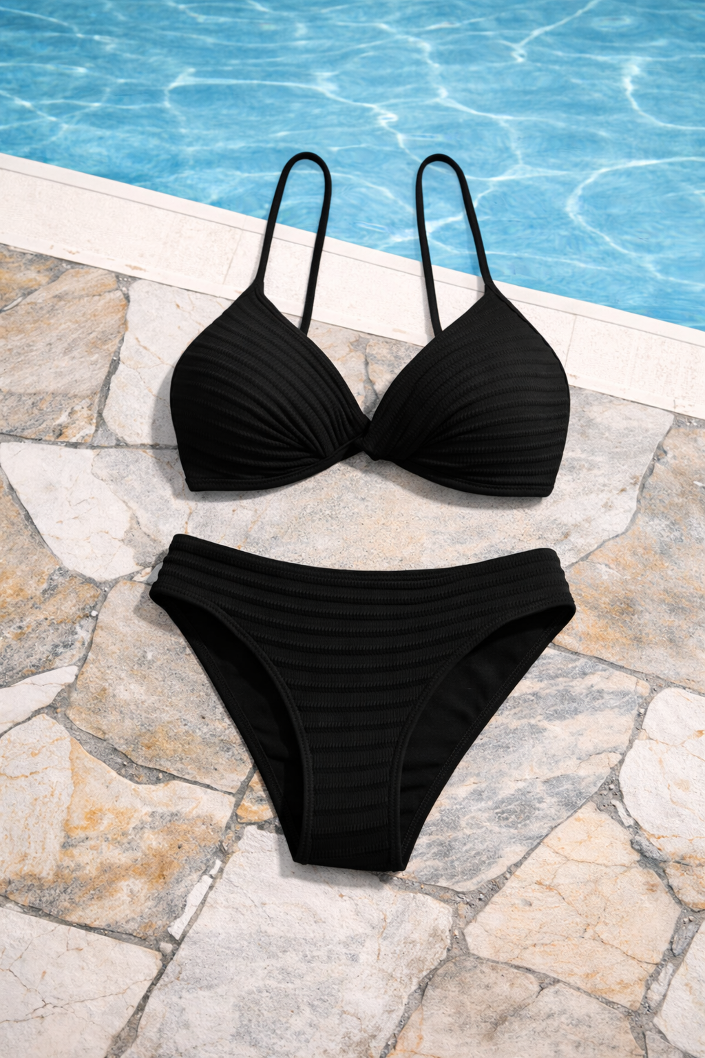 Two-Piece Bikini – Minimalist Swimwear