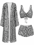 Three-Piece Bikini Set – Sexy Beach Outfit