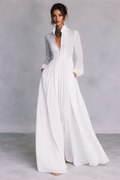 Pleated A-Line Dress