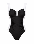 Black One-Piece Swimsuit – Sexy Slim Fit