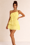 Off-Shoulder Tiered Dress