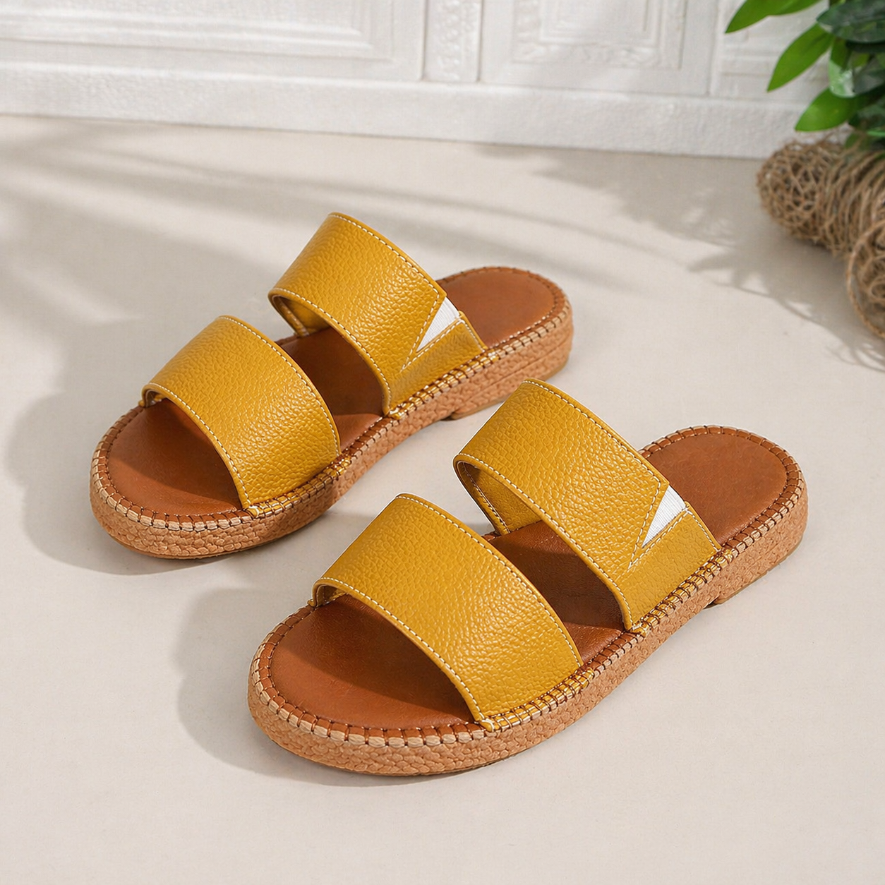 Casual Stitch Sandals – Everyday Comfort Style