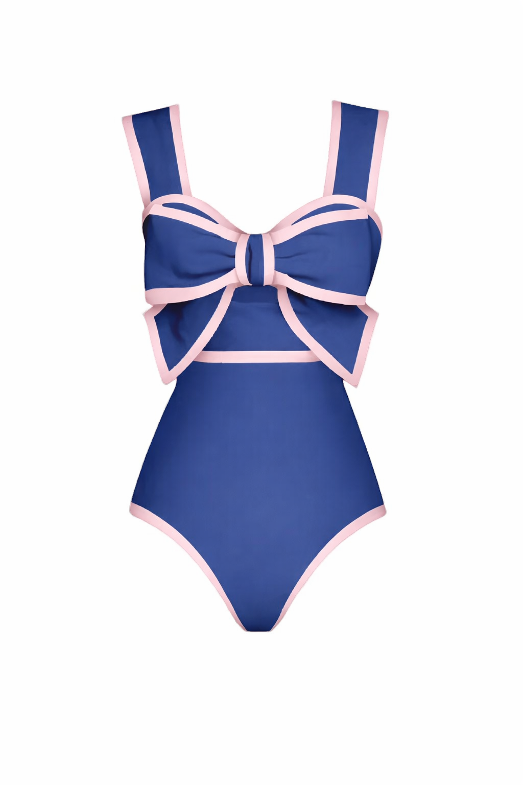 Polka Dot Swim Set – Elegant Beach Outfit