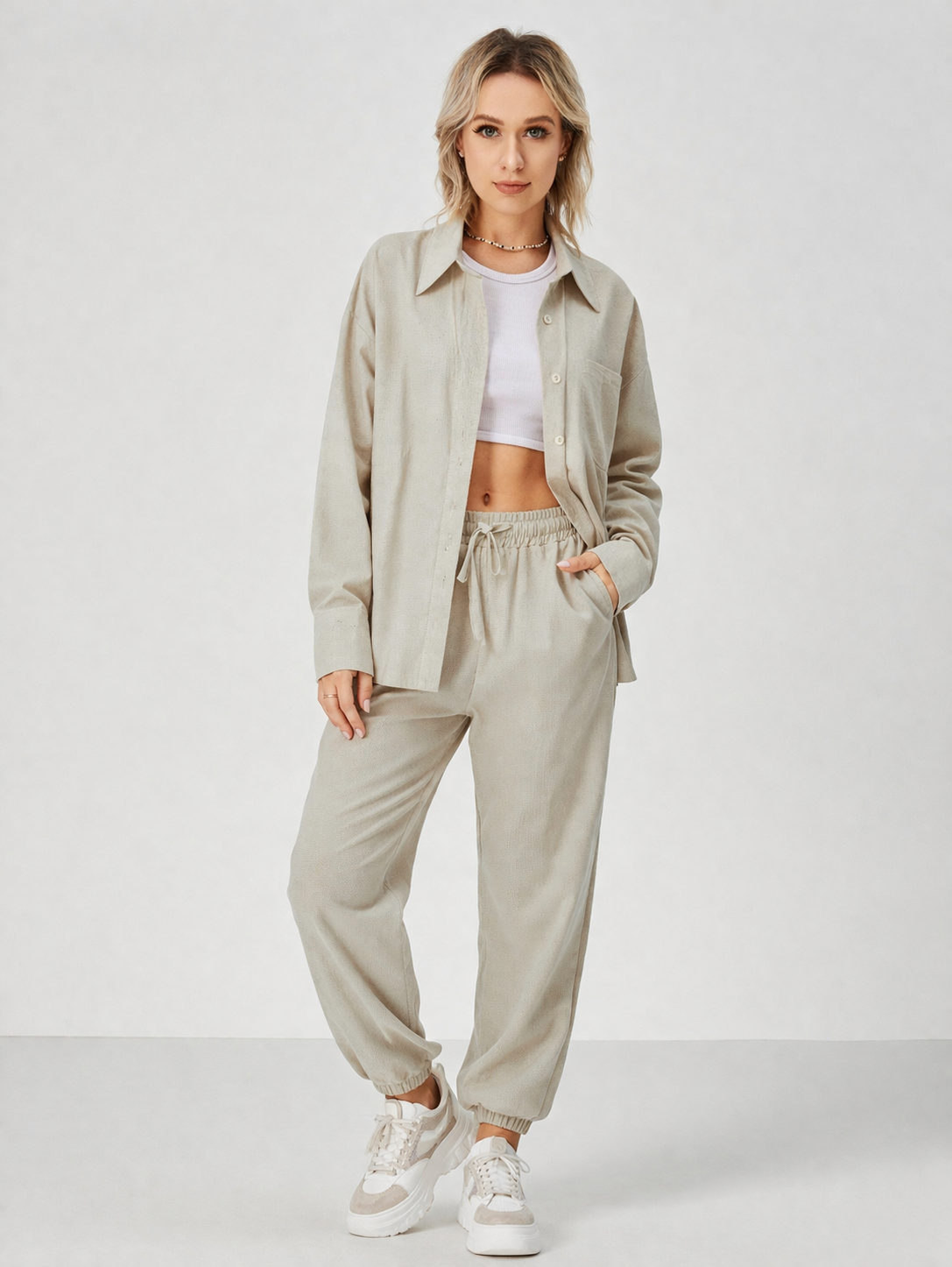 Elegant Two-Piece Essential Set