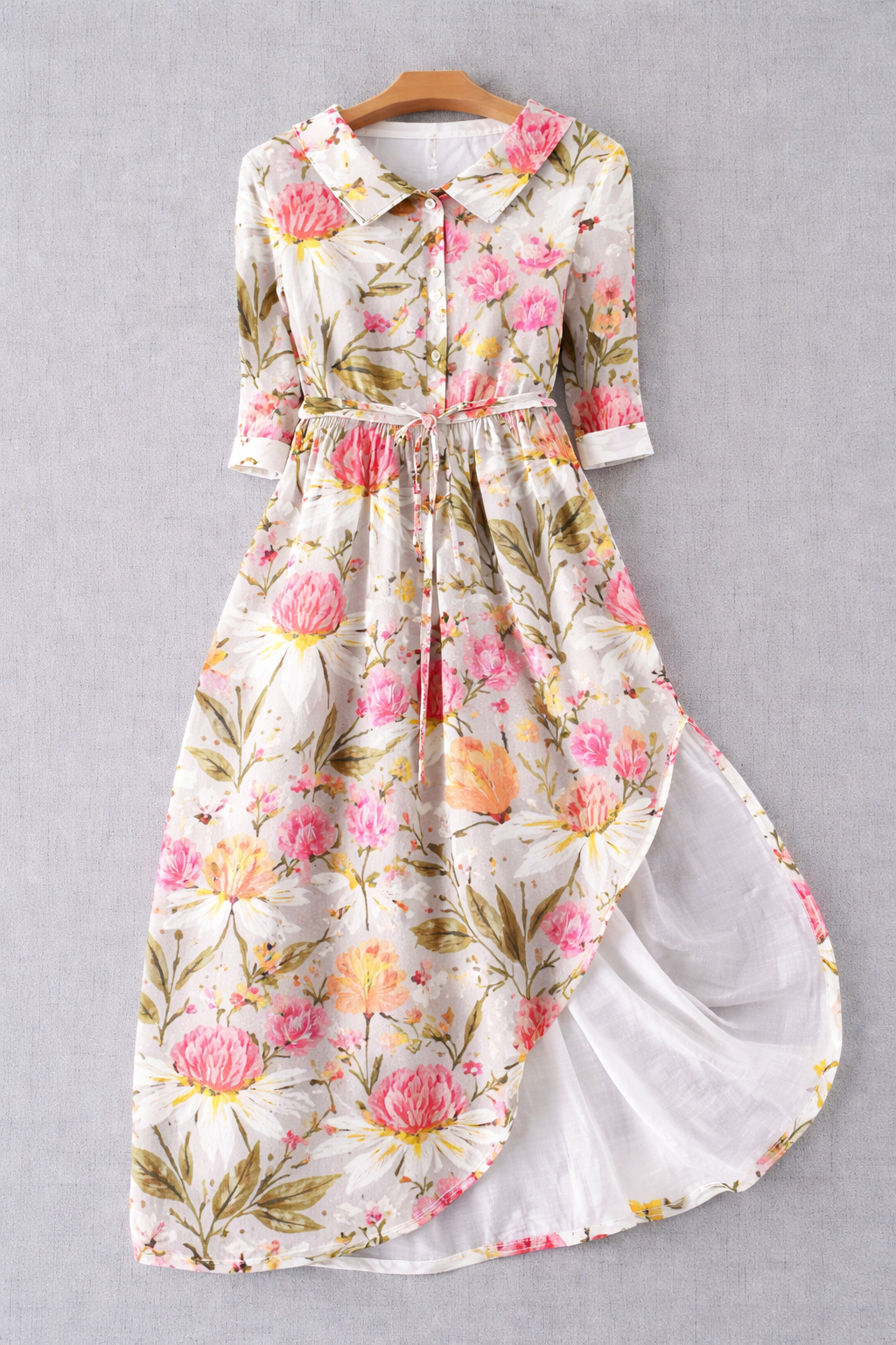 Elegant Floral Dress