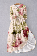 Elegant Floral Dress