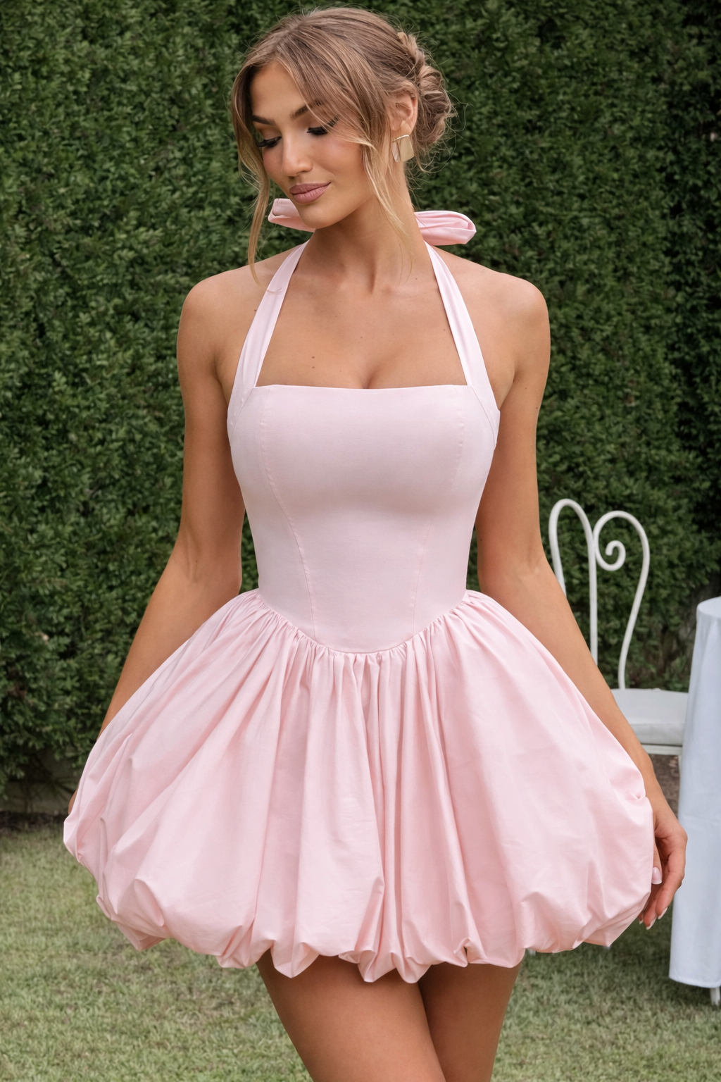 Bow Detail Tutu Dress