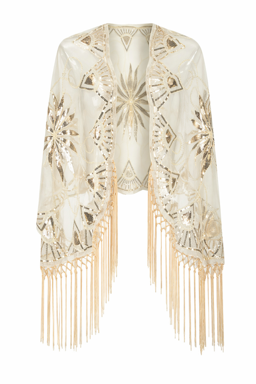 Abstract Print Shawl