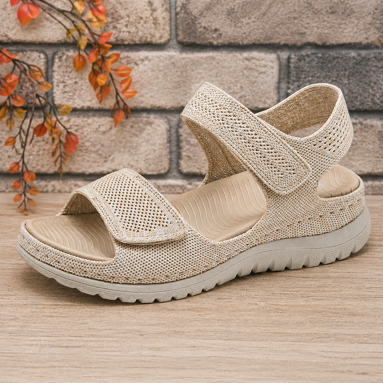 Velcro Fabric Sandals – Casual Comfort Style