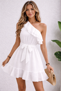 Asymmetric Elegance Dress