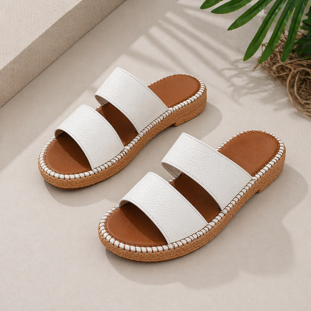 Casual Stitch Sandals – Everyday Comfort Style