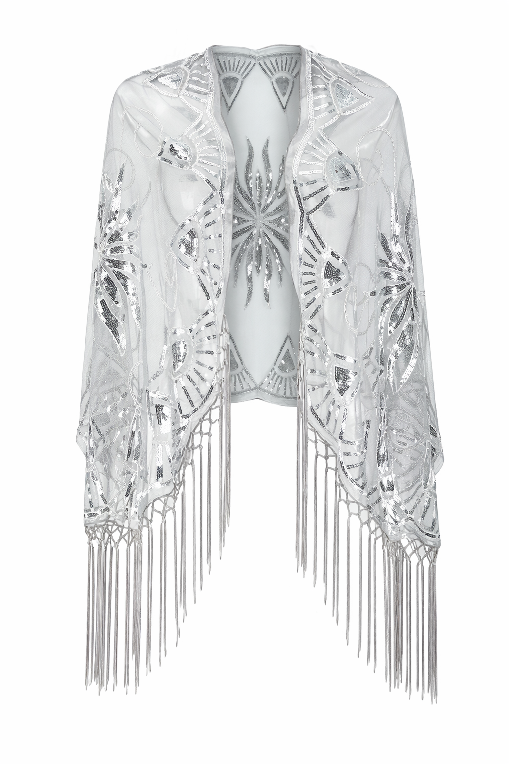 Abstract Print Shawl
