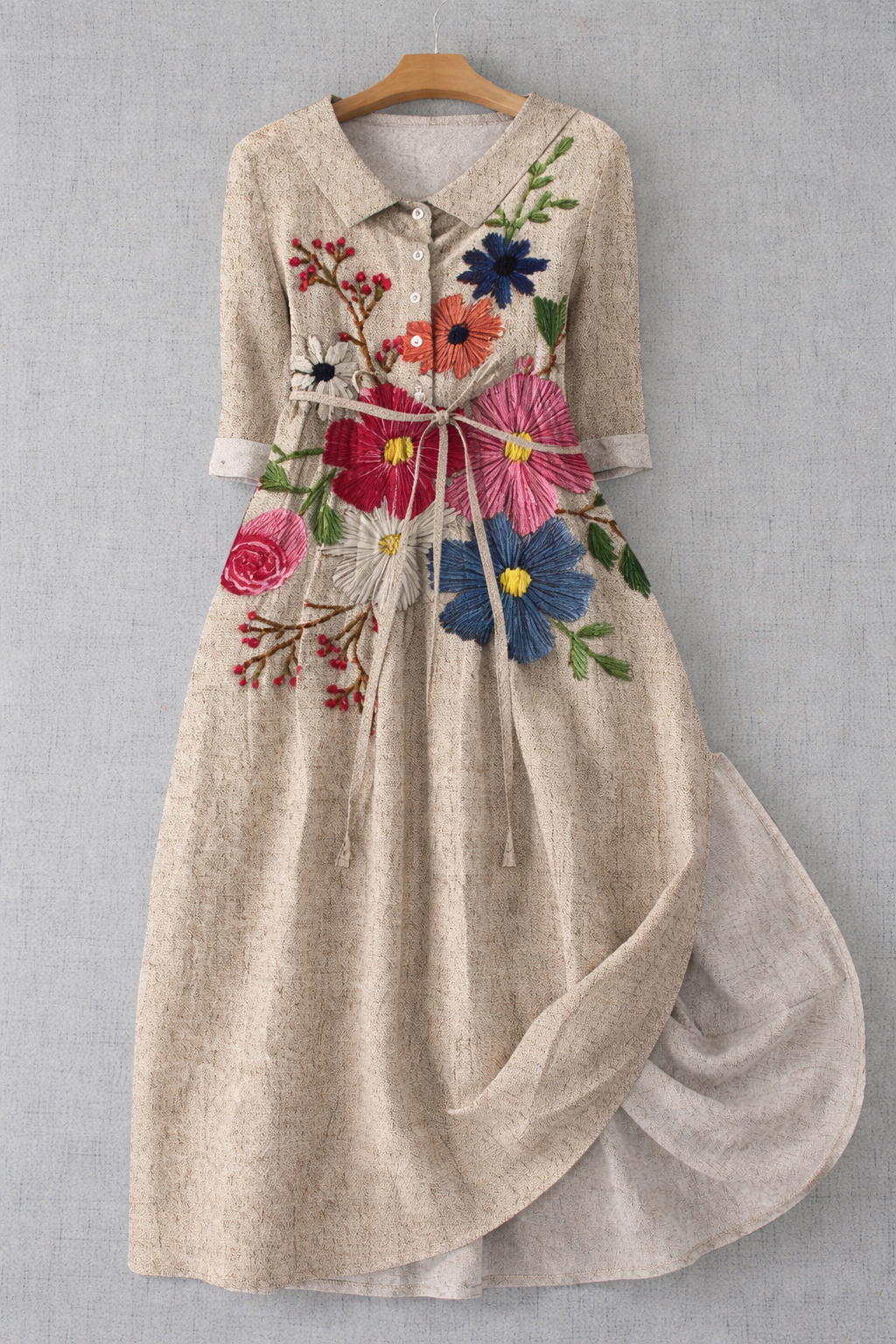 Elegant Floral Dress